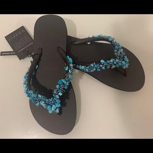 Jeweled Uzuii Sandals
